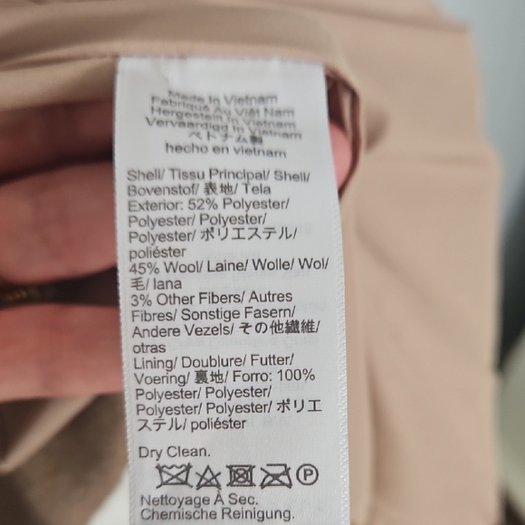 J Crew Women's Camel Coat - Picture 4 of 9